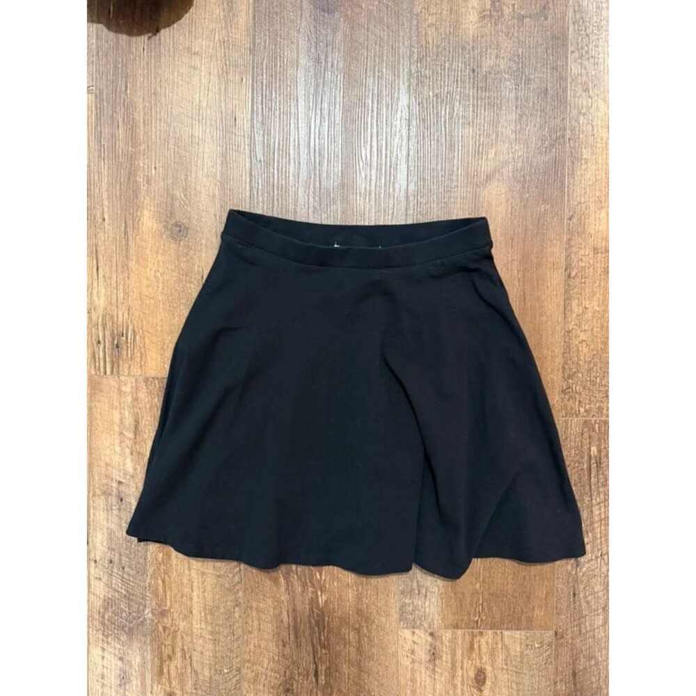 Forever 21 black flounce skirt Small